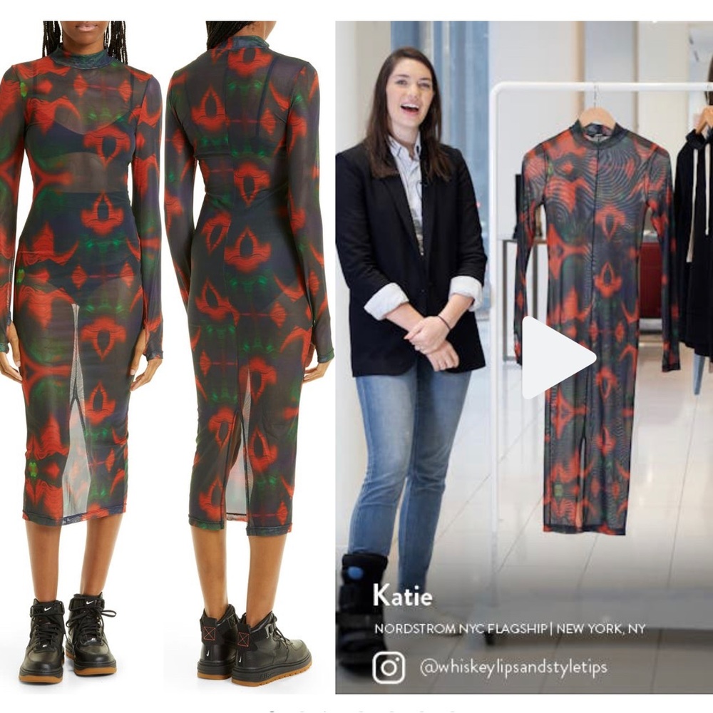 BY.DYLAN SHEER DRESS